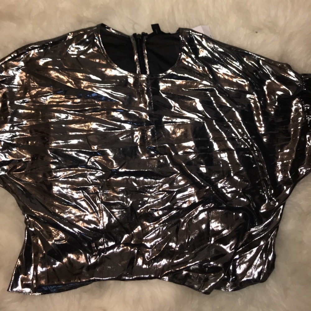 Metallic Blouse - Picture 2 of 2